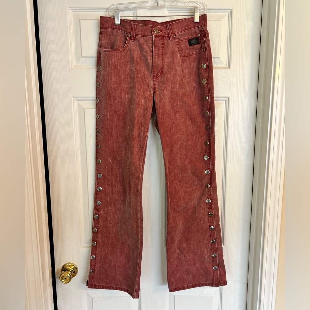 Harley-Davidson Red Denim Jeans